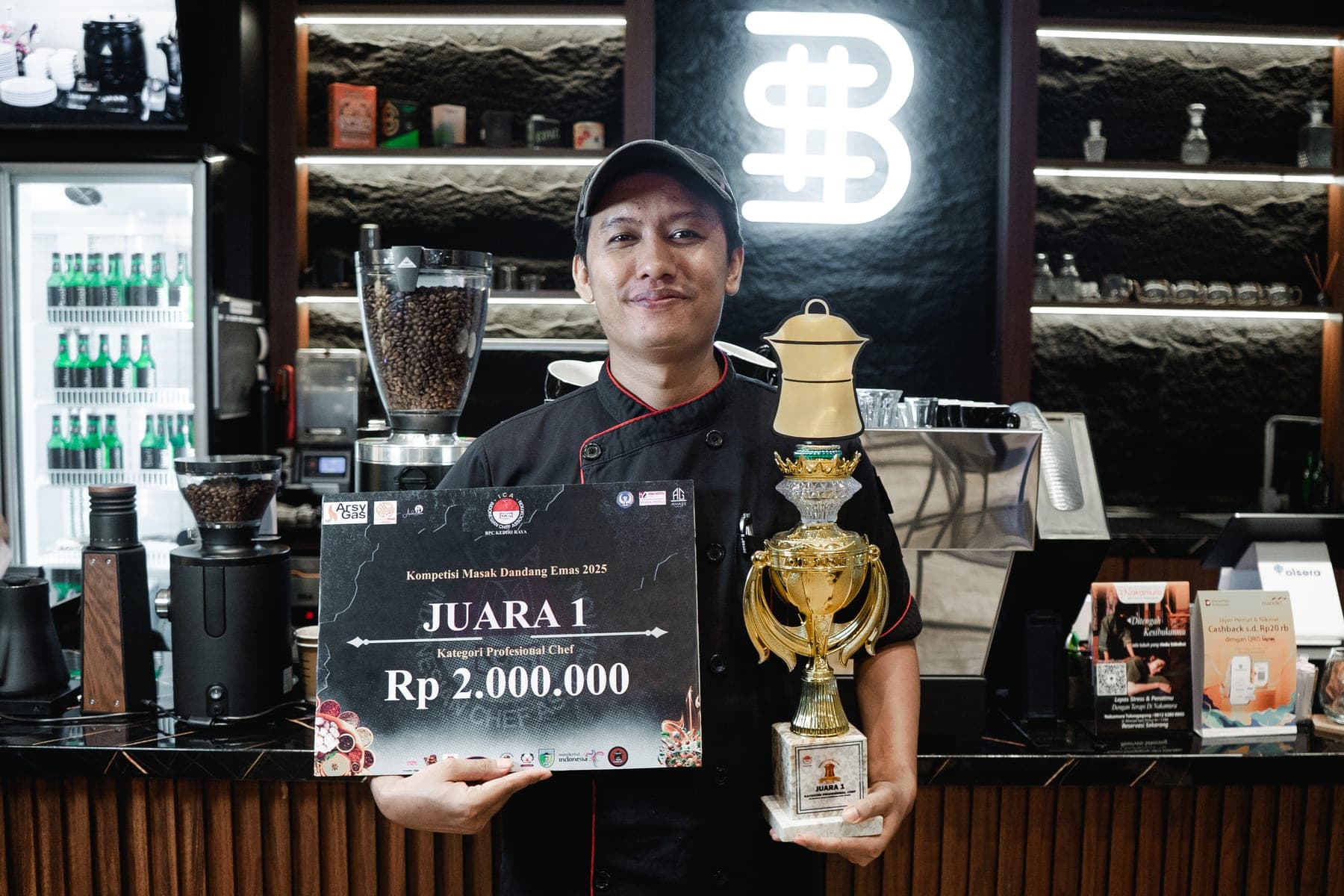 Barista Billions Coffee meraih Juara 1 kompetisi masak
